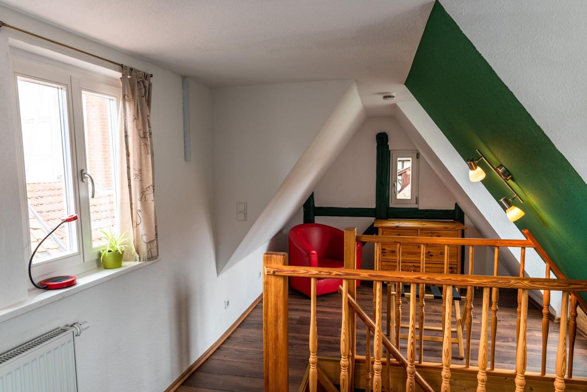 Fachwerkhotel - Ferienhaeuser Vorhof Zur Hoelle เควดลินบวร์ก ภายนอก รูปภาพ
