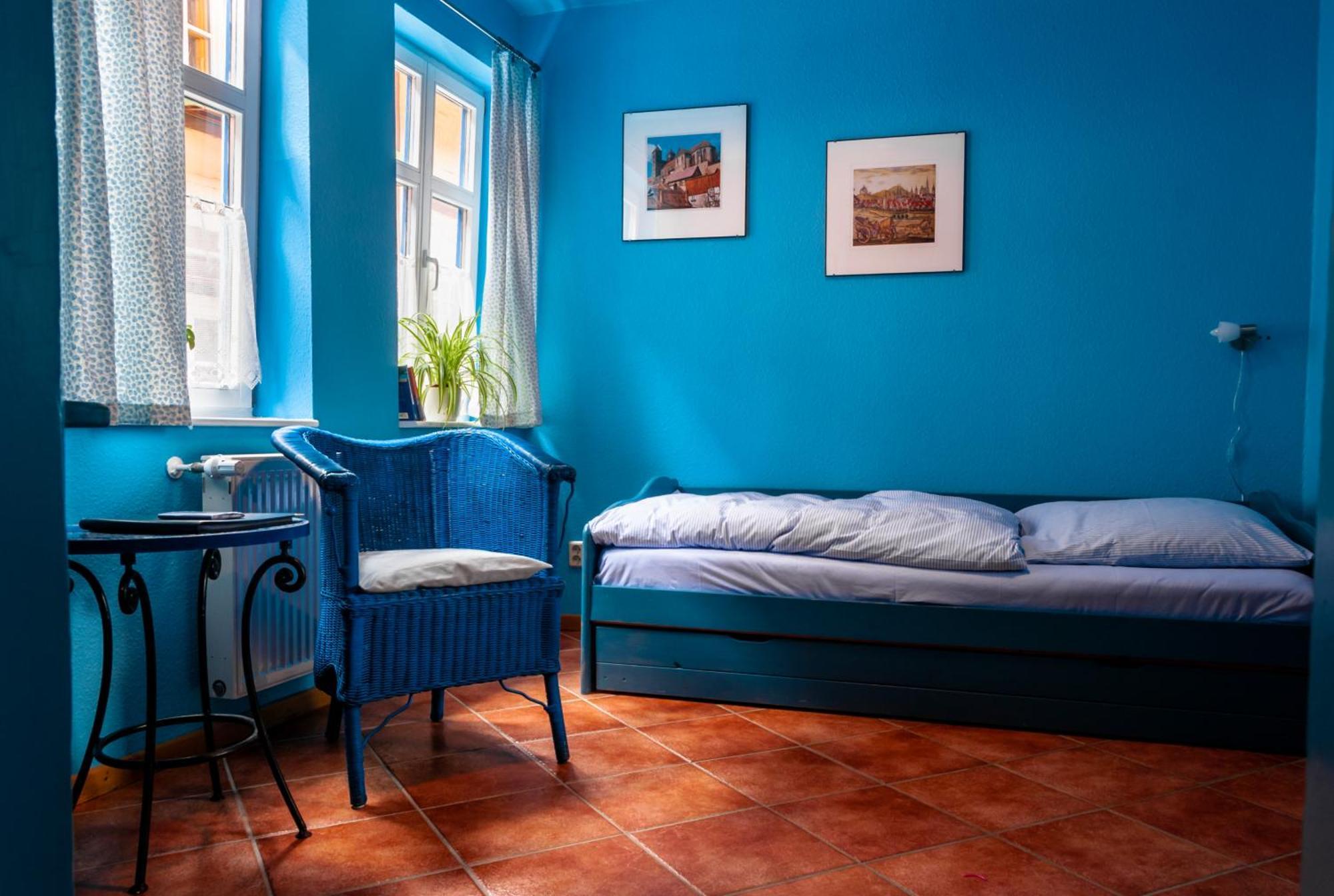 Fachwerkhotel - Ferienhaeuser Vorhof Zur Hoelle เควดลินบวร์ก ภายนอก รูปภาพ