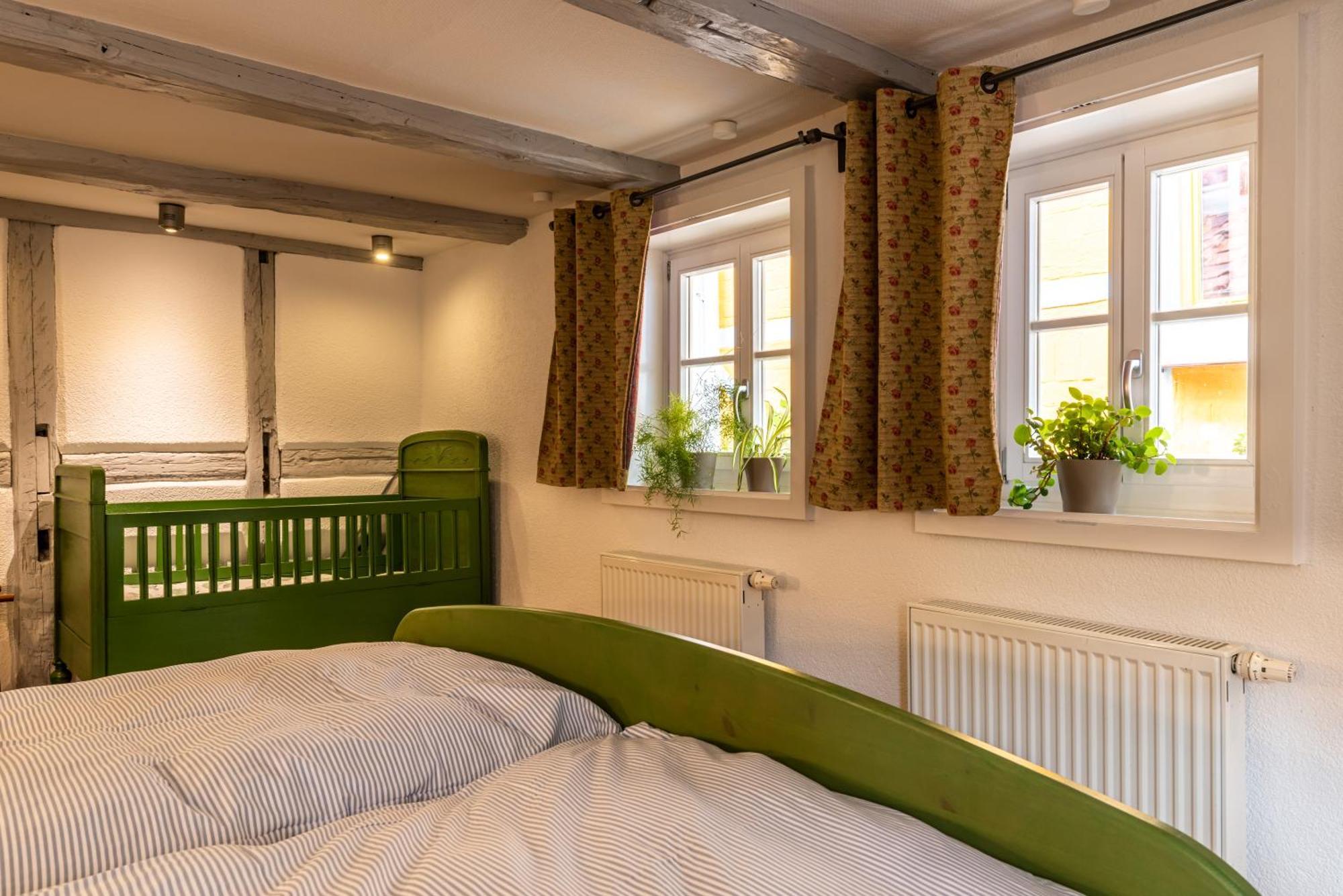 Fachwerkhotel - Ferienhaeuser Vorhof Zur Hoelle เควดลินบวร์ก ภายนอก รูปภาพ