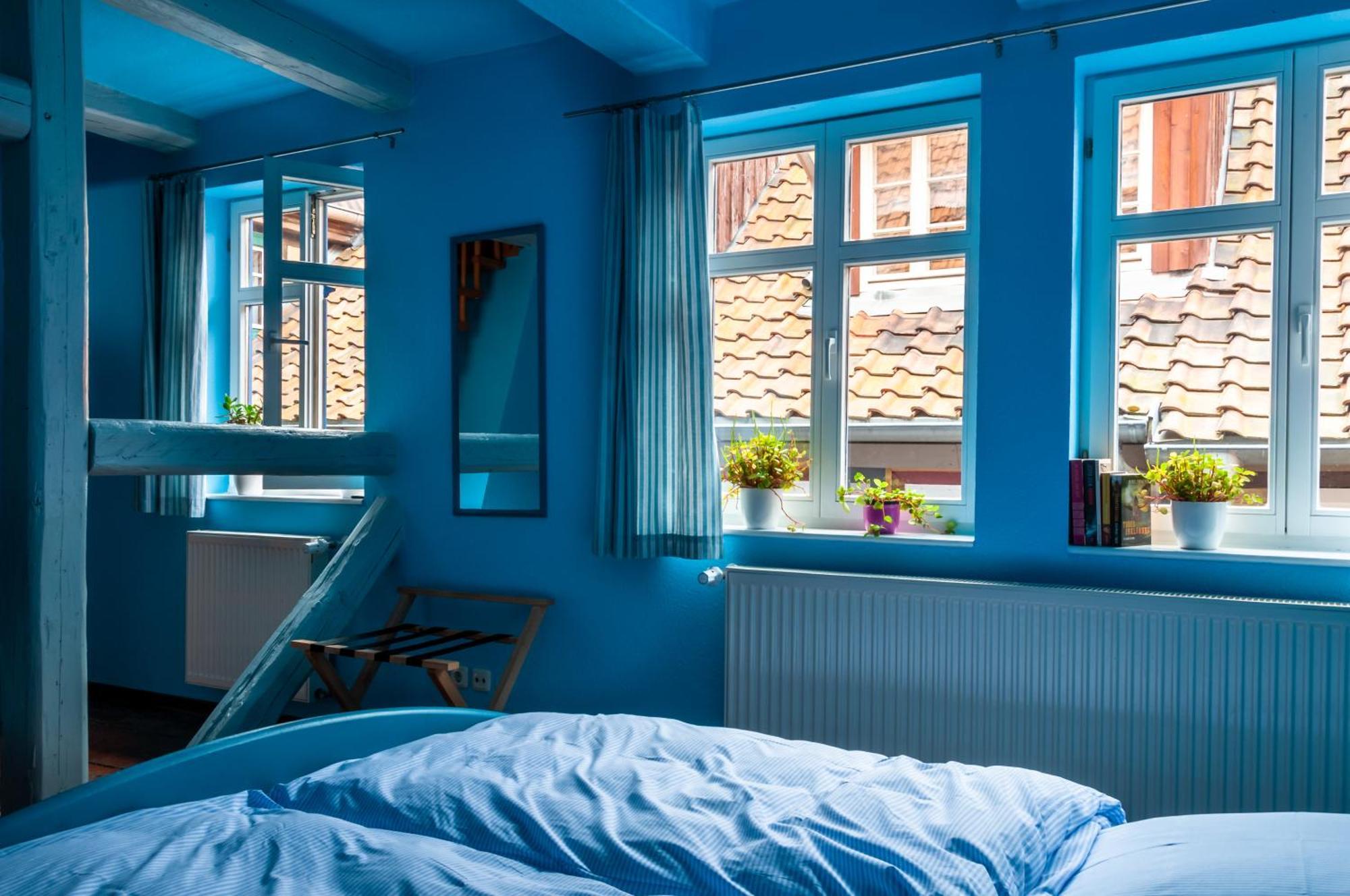 Fachwerkhotel - Ferienhaeuser Vorhof Zur Hoelle เควดลินบวร์ก ภายนอก รูปภาพ