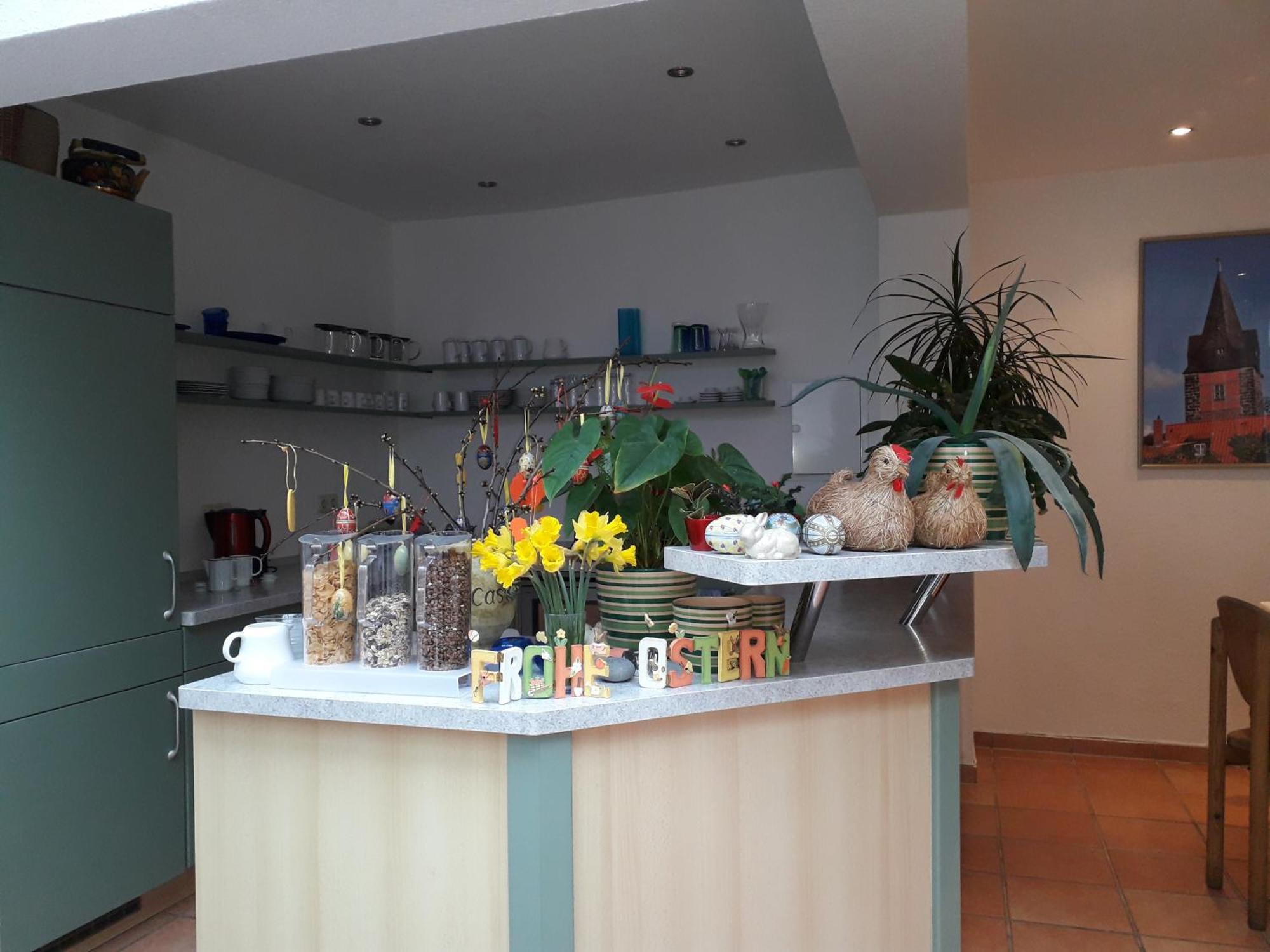 Fachwerkhotel - Ferienhaeuser Vorhof Zur Hoelle เควดลินบวร์ก ภายนอก รูปภาพ